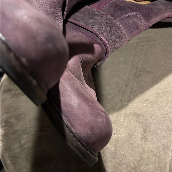 John Fluevog Purple Adriana Luna Boots - Picture 7 of 7